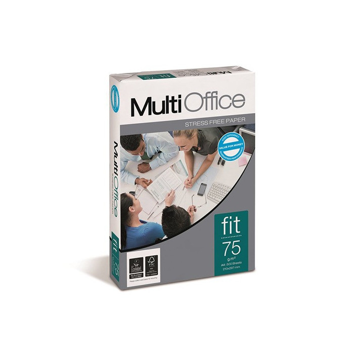 Papel MultiOffice Fit A4 75g Branco 500 Folhas