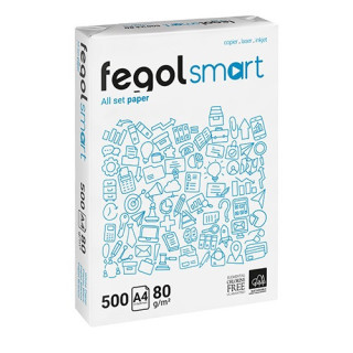 Fegol Papel Fotocópia A4 80g Branco 500 Folhas | Impressora e Fotocopiadora