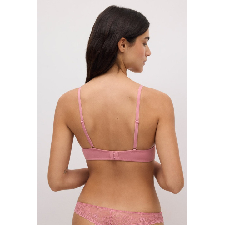 Sujetador push-up encaje floral Copa B Ysabel Mora - YSM-10732