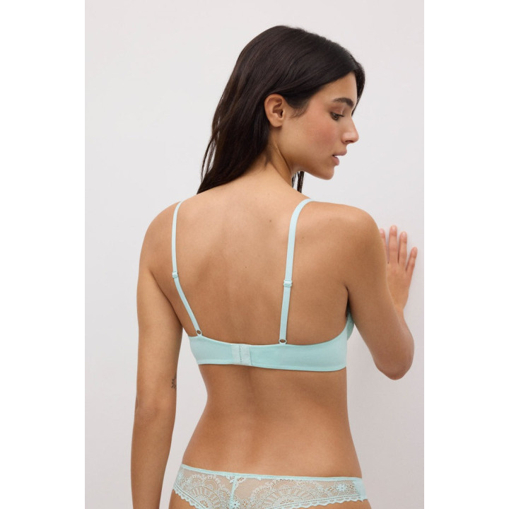Sutiã push-up de renda floral Copa B Ysabel Mora - YSM-10732
