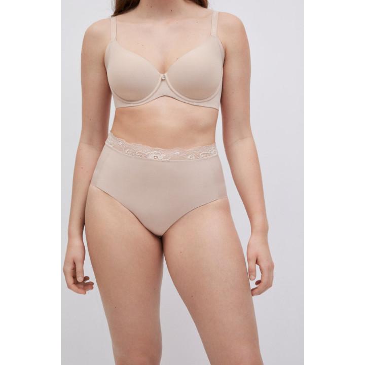 Ysabel Mora 19061 Cueca Alta Redutora Corte Laser Média Compressão