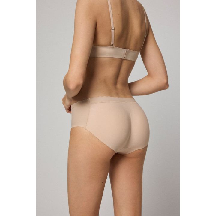 Ysabel Mora 19059 Cueca Push-Up Levanta Glúteos Invisível Corte Laser