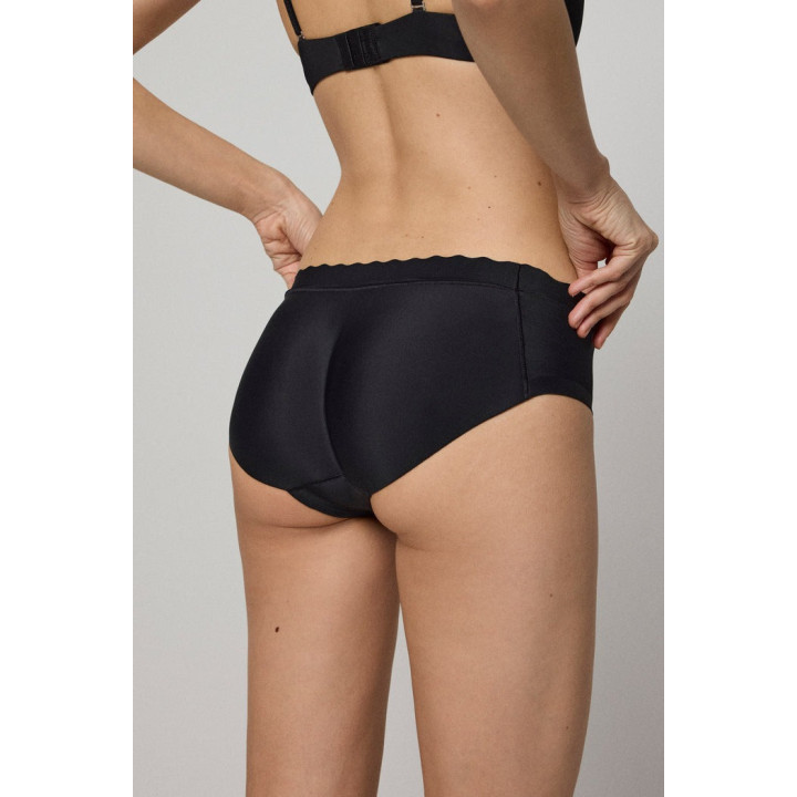 Ysabel Mora 19059 Cueca Push-Up Levanta Glúteos Invisível Corte Laser