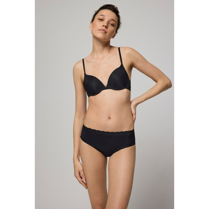 Ysabel Mora 19059 Cueca Push-Up Levanta Glúteos Invisível Corte Laser