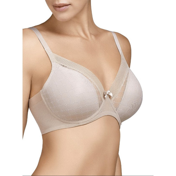 Selene Katia Soutien com aros almofadado Copa C | tule duplo