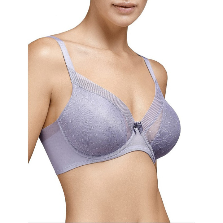 Selene Katia Soutien com aros almofadado Copa C | tule duplo