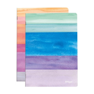 Caderno Agrafado Fegol Jungle A4 Pautado 48 Folhas