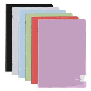 Caderno Fegol Flex A4 Quadriculado Capa PP 48 Folhas 90g