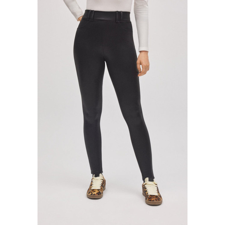 Pantalón térmico elástico efecto piel skinny Ysabel Mora - YSM-70442