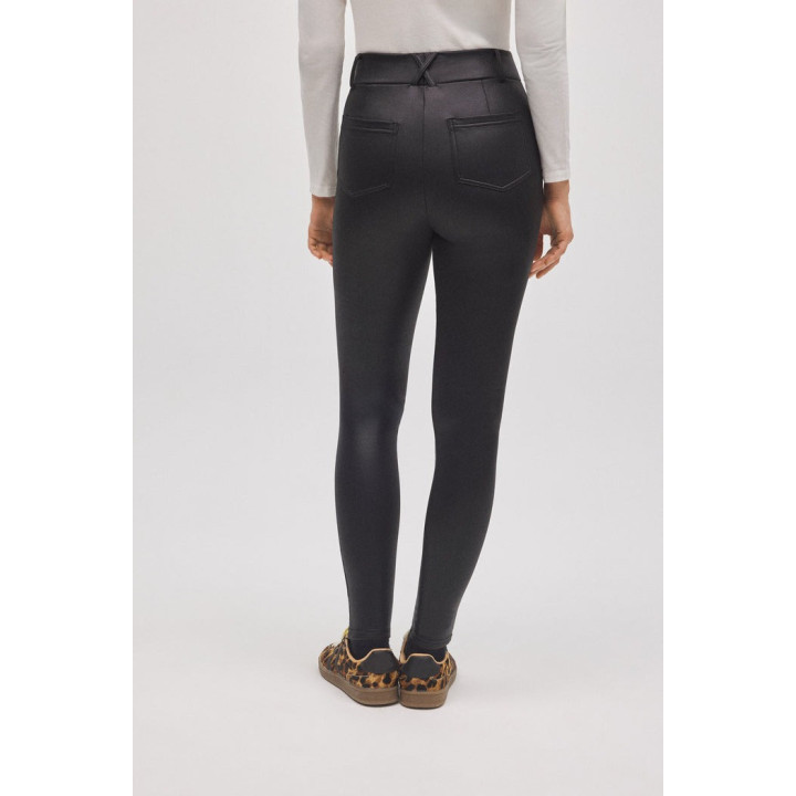 Pantalón térmico elástico efecto piel skinny Ysabel Mora - YSM-70442