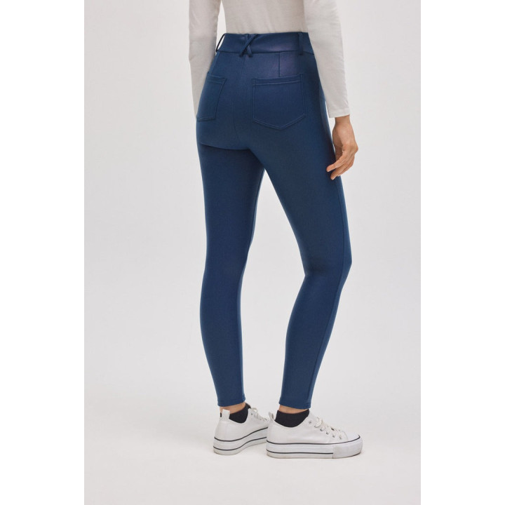 Pantalón térmico elástico efecto piel skinny Ysabel Mora - YSM-70442
