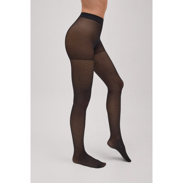 Panty de micro red con topos 20 DEN - Pack 6 unidades - Ysabel Mora - YSM-16629