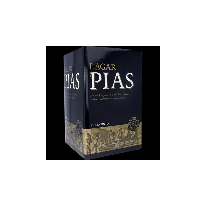 LAGAR DAS PIAS Vinho Tinto Bag In Box 10 L