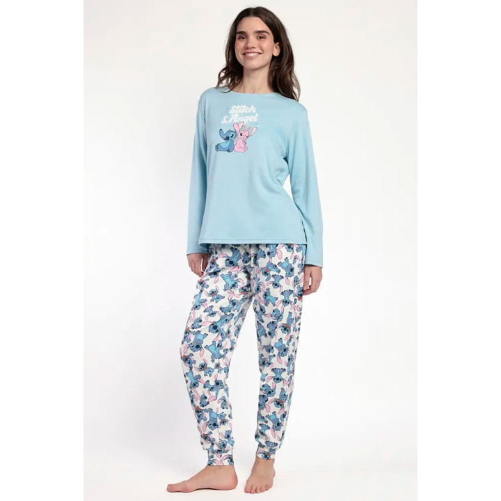 Pijama estampado stitch senhora 63322 - AMG-033339