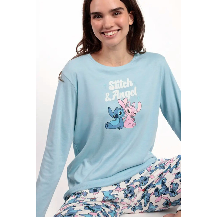 Pijama estampado stitch senhora 63322 - AMG-033339