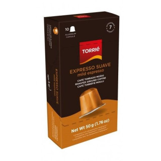 Torrié Expresso Suave Cápsulas Alumínio Nespresso 10 un Intensidade 7