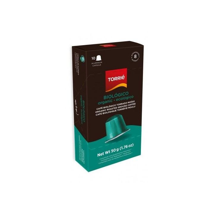 Torrié Biológico Cápsulas Nespresso 10 un Intensidade 8