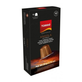 Torrié Angola Cápsulas Nespresso 10 un Intensidade 10
