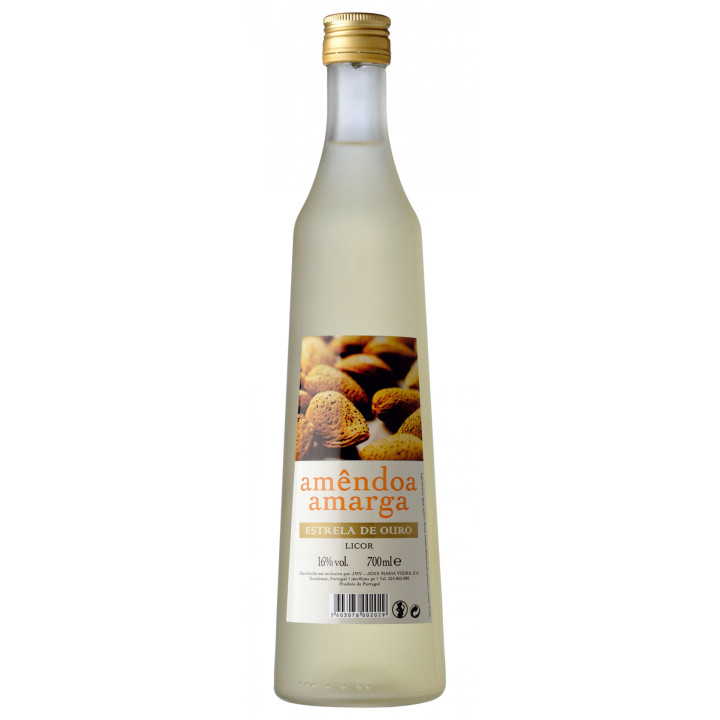 Amêndoa Amarga Estrela de Ouro 70cl Licor Tradicional Português