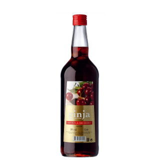 Ginja Estrela de Ouro com Fruto 70cl Licor Tradicional Português