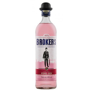 Broker’s Pink Gin 70cl Frutado e Elegante