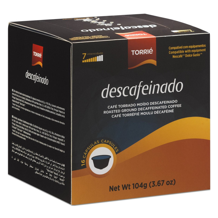 Torrié Descafeinado Cápsulas Dolce Gusto 16 un