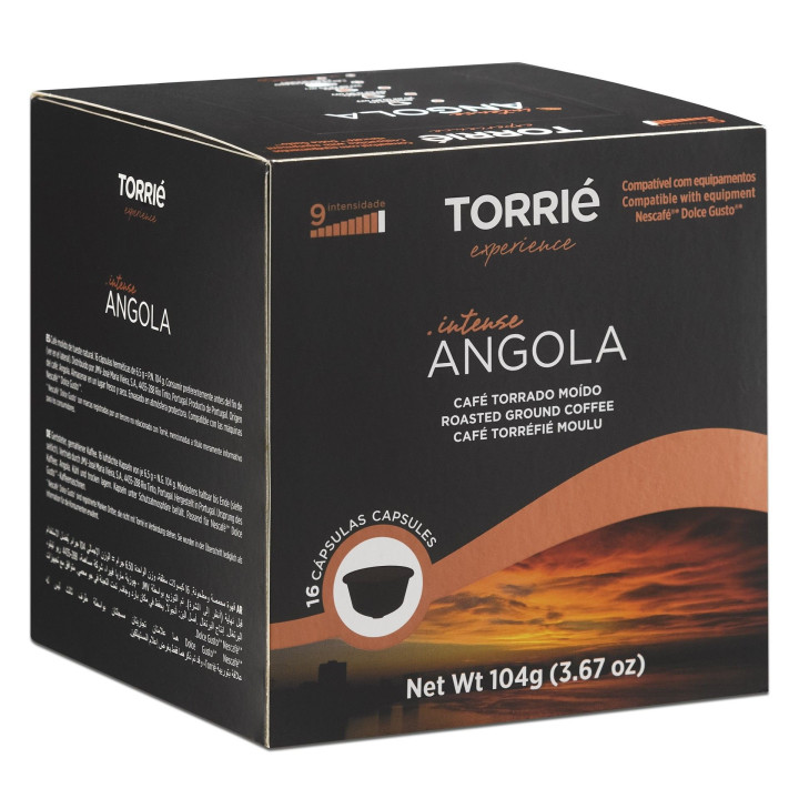 Torrié Angola Cápsulas Dolce Gusto 16 un Intenso