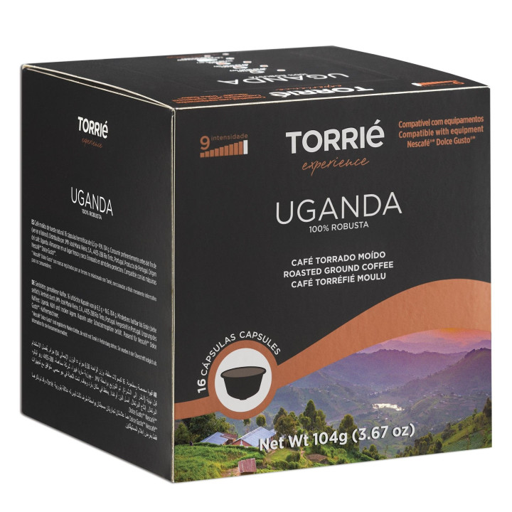 Torrié Ouganda 16 capsules compatibles Dolce Gusto