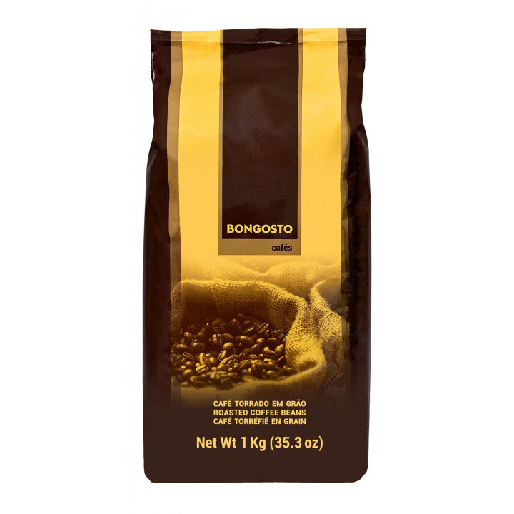 Café Bongosto Grão 1Kg Intenso e Aromático