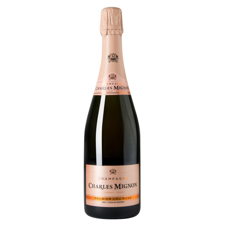 Charles Mignon Brut Rosé Premier Cru Champagne 75cl Elegante e Fresco