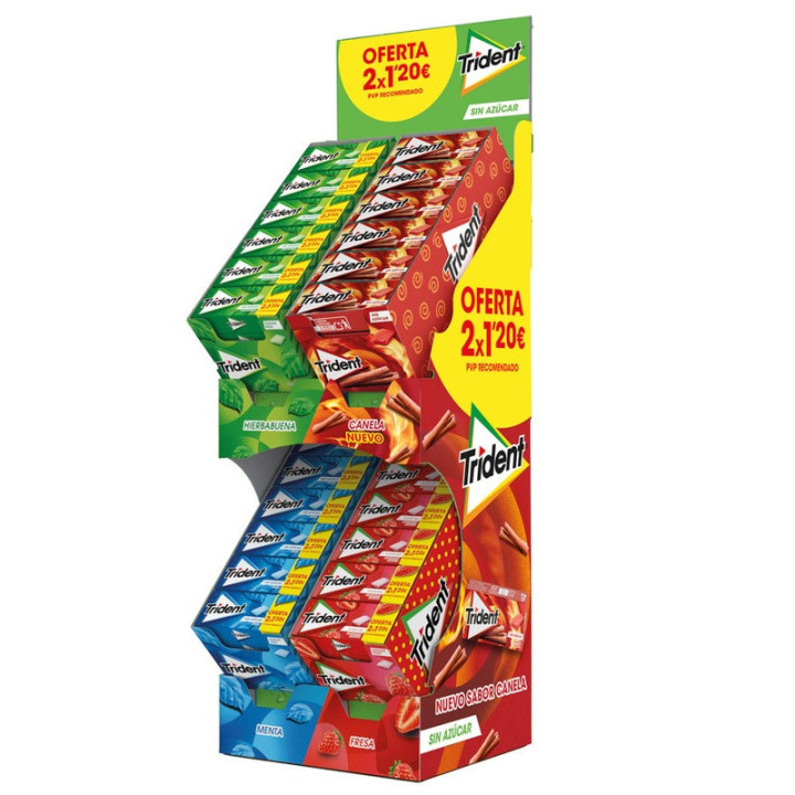 Expositor Trident Simple Fresh 96 unidades - CC-CHS00559