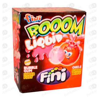 Fini Boom Liquid 200 Unidades | pastilhas ácidas recheadas