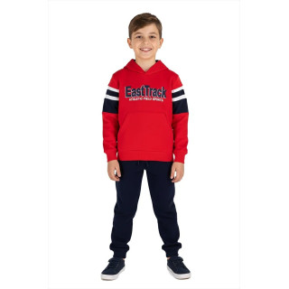 Fato treino cardado menino east track 4-12 Anos - AMG-035047