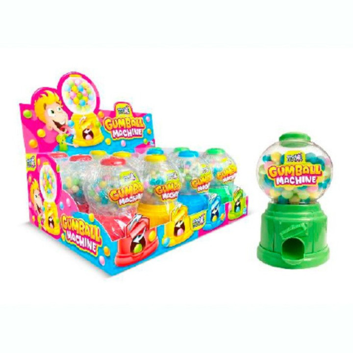 Máquina Chicletes Bubble Gum 12 Unidades | doce e brinquedo