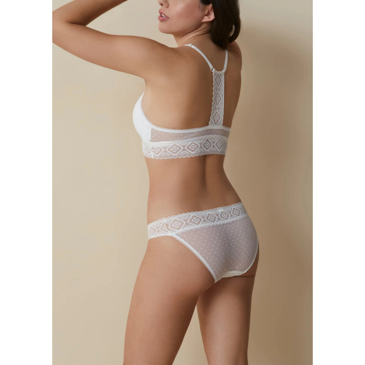 Selene Kim/Lydia Cueca biquíni rendada | confortável