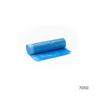Sacos de Lixo 30L Azuis com Fecho Fácil – Rolo 15 Unidades 55x55cm