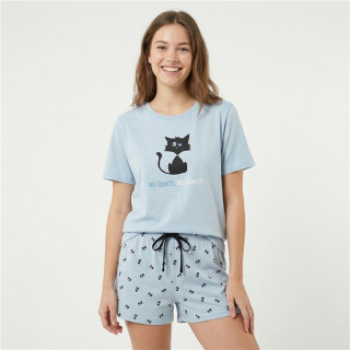 Pijama de verão mulher manga curta algodão Little Unicor 26V246