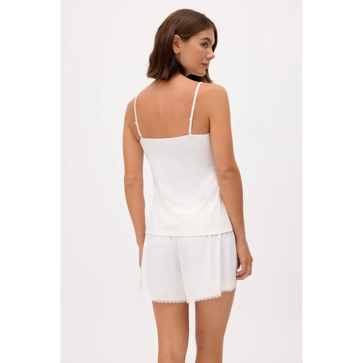 Pijama de alças com renda Ysabel Mora 10836