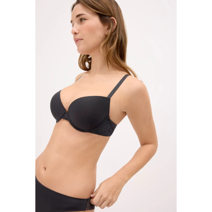 Soutien push-up Carina com aro e renda Copa B Ysabel Mora 10157