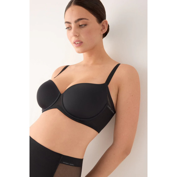 Soutien de capacidade Paula Echevarría sem marcas Sol com aro Copa C Ysabel Mora 10160