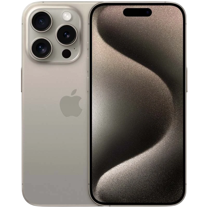 Apple iPhone 15 Pro 128GB Titânio Natural Recondicionado Grade A – Desbloqueado