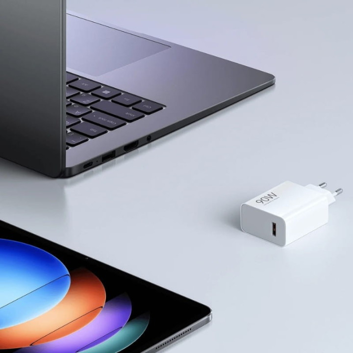 Xiaomi Carregador Rápido 90W HyperCharge USB-A com Cabo USB-C 1m