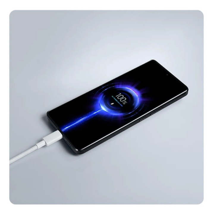 Xiaomi Carregador Rápido 90W HyperCharge USB-A com Cabo USB-C 1m