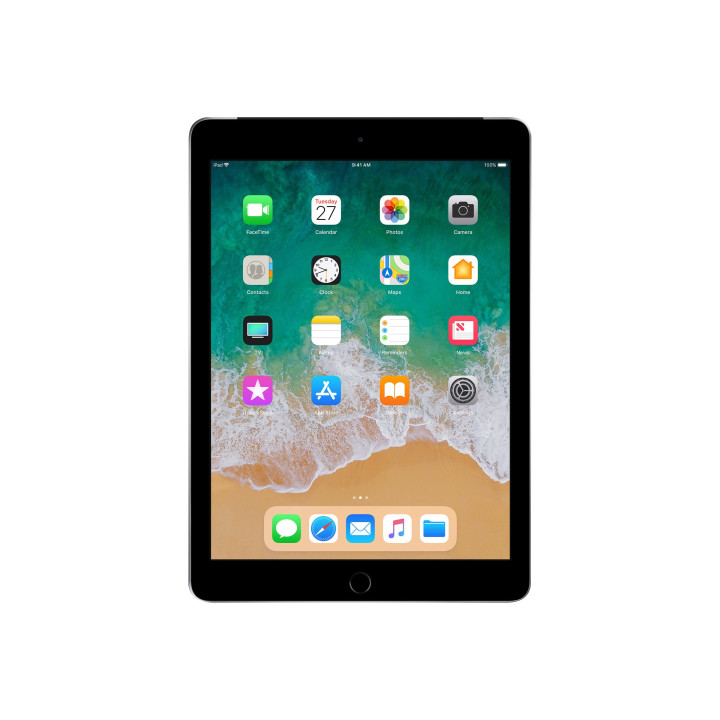 Apple iPad 6 128GB Wi-Fi + 4G LTE 9.7" Space Gray Grade A | MR722NF/A