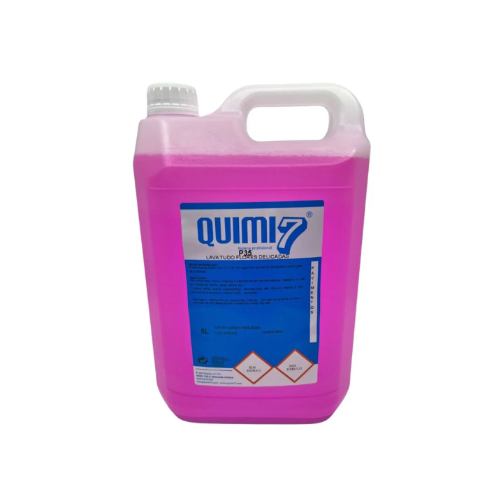 Detergente Lava Tudo Flores Delicadas Quimi7 P35 5L