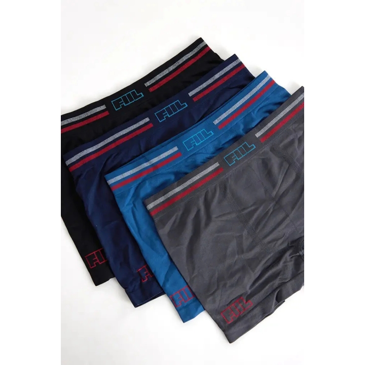 Boxer Microfibra Estampado sem Costuras Homem FILL 9030 Pack 12 Unidades