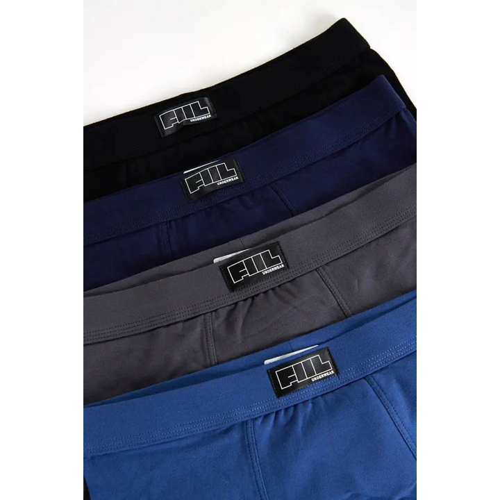 Boxer Algodão Liso Homem Fiil 9032 Pack 12 | Conforto Diário em Algodão