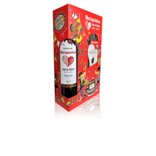 Mariquinhas Ginja de Óbidos 50cl + 12 Copos de Chocolate