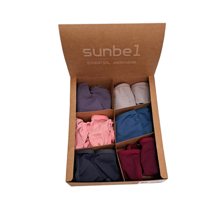 Tanga fio dental de poliamida Pack de 12 unidades Sunbel 2040S