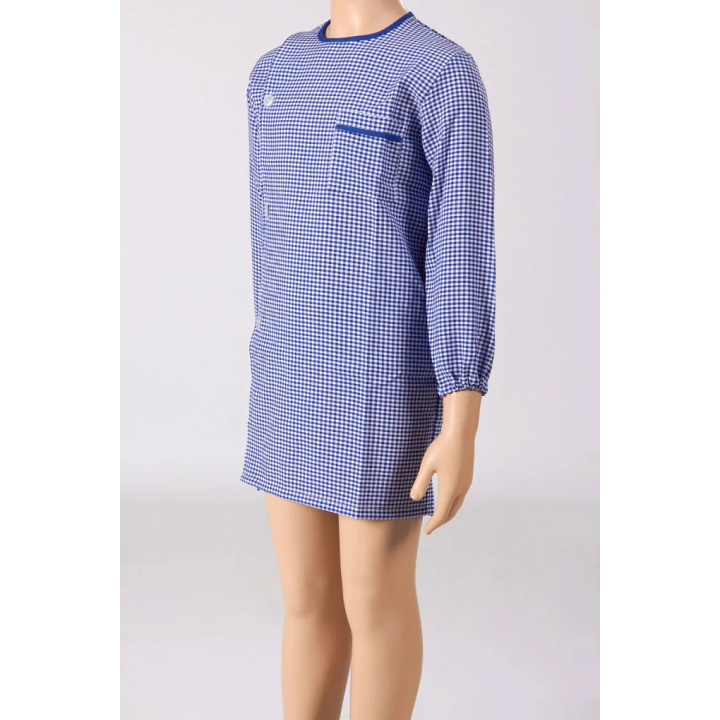 Bata Escolar Xadrez para Menino BJD-019634